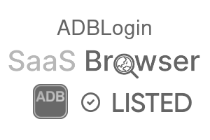 ADBLogin - SaaS Browser Verified Badge