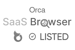 Orca - SaaS Browser Verified Badge