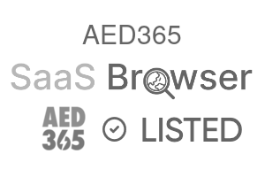 AED365 - SaaS Browser Verified Badge