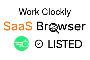 Work Clockly - SaaS Browser Verified Badge