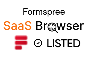 Formspree - SaaS Browser Verified Badge