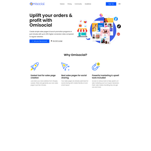 Omisocial Screenshot