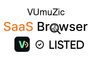 VUmuZic - SaaS Browser Verified Badge