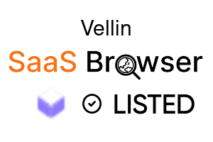 Vellin - SaaS Browser Verified Badge