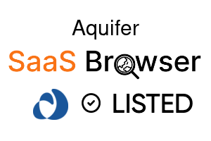 Aquifer - SaaS Browser Verified Badge