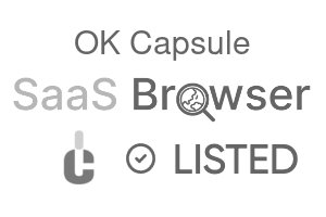 OK Capsule - SaaS Browser Verified Badge