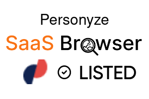 Personyze - SaaS Browser Verified Badge