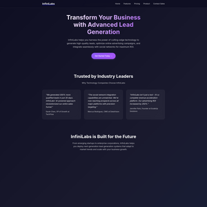 InfiniLabs Screenshot