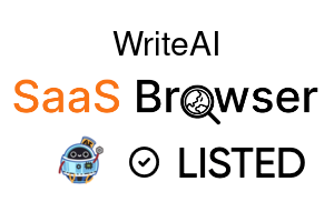 WriteAI - SaaS Browser Verified Badge
