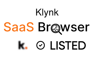 Klynk - SaaS Browser Verified Badge