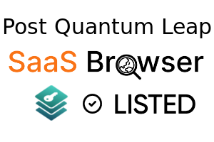 Post Quantum Leap - SaaS Browser Verified Badge