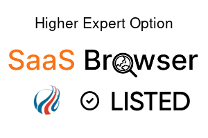 Higher Expert Option - SaaS Browser Verified Badge