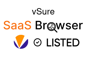 vSure - SaaS Browser Verified Badge