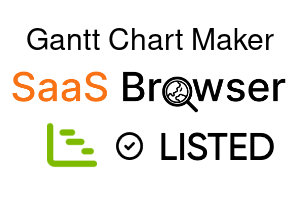 Gantt Chart Maker - SaaS Browser Verified Badge