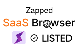 Zapped - SaaS Browser Verified Badge