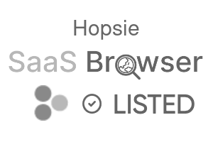 Hopsie - SaaS Browser Verified Badge