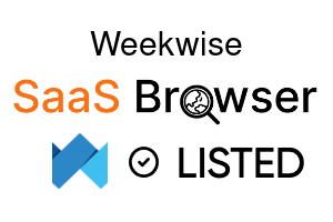 Weekwise - SaaS Browser Verified Badge