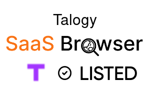 Talogy - SaaS Browser Verified Badge