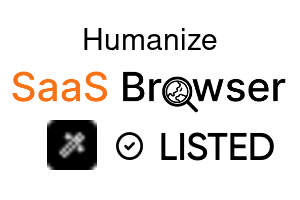 Humanize - SaaS Browser Verified Badge