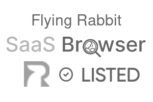 Flying Rabbit - SaaS Browser Verified Badge