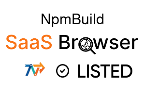 NpmBuild - SaaS Browser Verified Badge