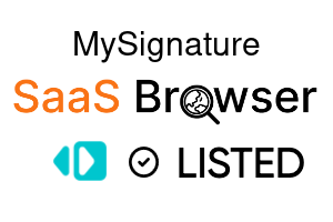MySignature - SaaS Browser Verified Badge