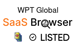 WPT Global - SaaS Browser Verified Badge
