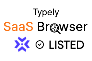 Typely - SaaS Browser Verified Badge