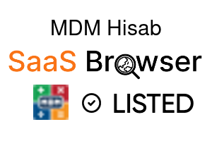 MDM Hisab - SaaS Browser Verified Badge