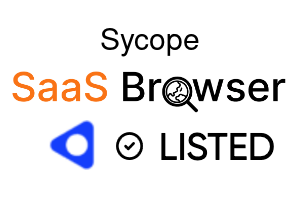 Sycope - SaaS Browser Verified Badge