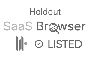 Holdout - SaaS Browser Verified Badge