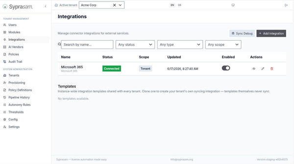SypraSAM Screenshot 2