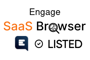 Engage - SaaS Browser Verified Badge