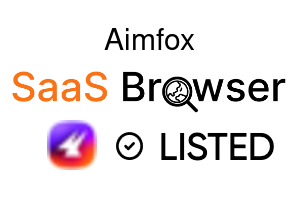 Aimfox - SaaS Browser Verified Badge