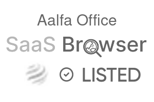 Aalfa Office - SaaS Browser Verified Badge