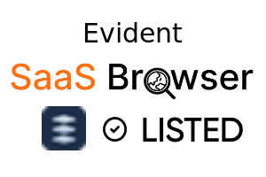 Evident - SaaS Browser Verified Badge