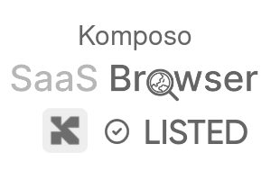 Komposo - SaaS Browser Verified Badge
