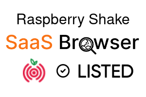 Raspberry Shake - SaaS Browser Verified Badge