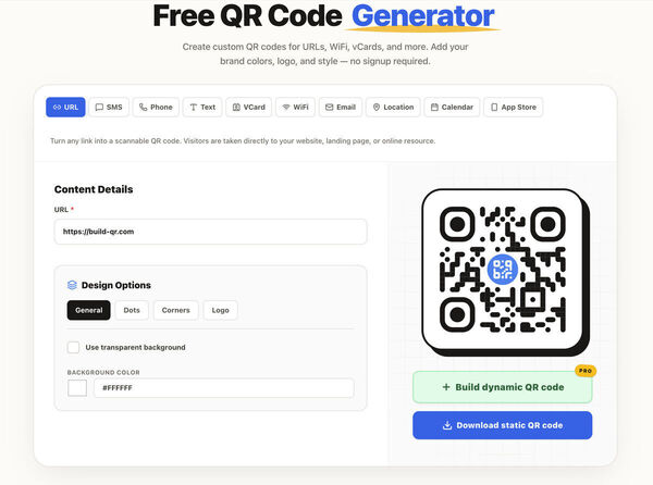 Build QR Screenshot 2