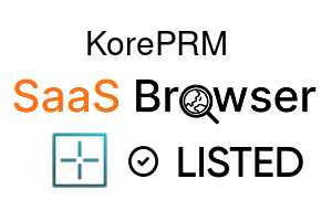 KorePRM   - SaaS Browser Verified Badge