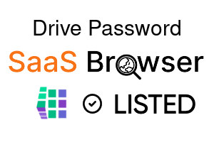 Drive Password - SaaS Browser Verified Badge