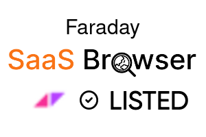 Faraday - SaaS Browser Verified Badge