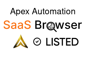 Apex Automation - SaaS Browser Verified Badge