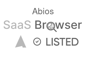 Abios - SaaS Browser Verified Badge