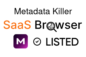 Metadata Killer - SaaS Browser Verified Badge