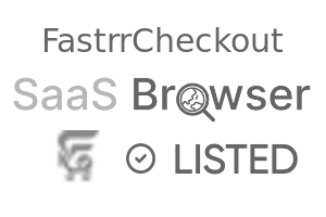 FastrrCheckout - SaaS Browser Verified Badge
