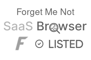 Forget Me Not - SaaS Browser Verified Badge