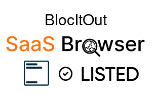 BlocItOut - SaaS Browser Verified Badge