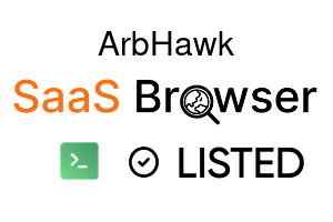 ArbHawk - SaaS Browser Verified Badge