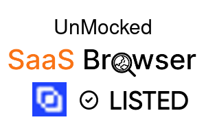 UnMocked - SaaS Browser Verified Badge
